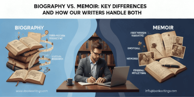 biography vs memoir writing service