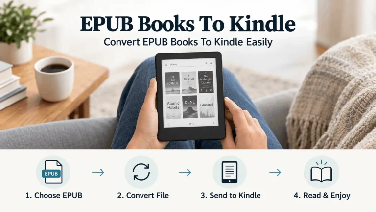 How To Convert EPUB Books To Kindle Format